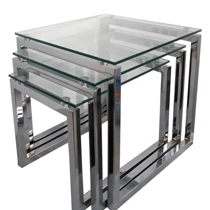 میز جلومبلی شیشهای پالونیا مدل TS135