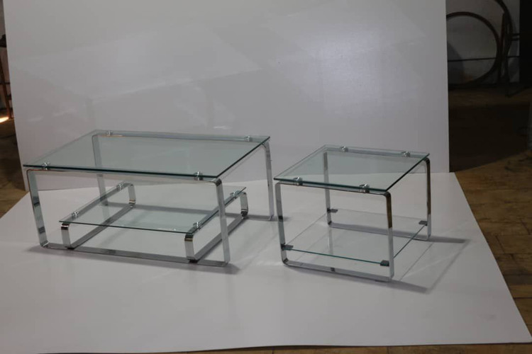 میز جلومبلی شیشهای پالونیا مدل TD10