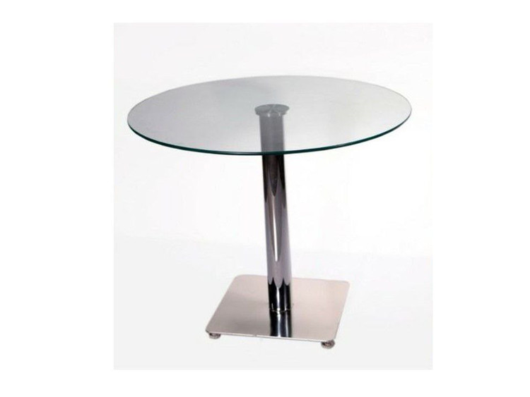 میز گرد کافی شاپ شیشهای پالونیا مدل TL10