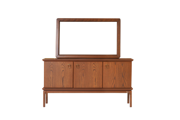 ست آینه کنسول و میز تلویزیون (تی وی) و میز جلومبلی و عسلی ۷ تکه پالونیا مدل ۹۲