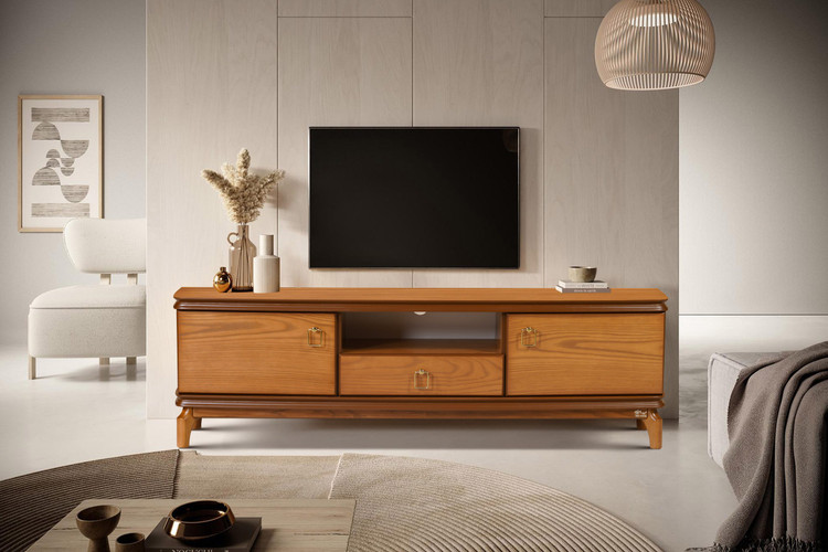 ست آینه کنسول و میز تلویزیون (تی وی) و میز جلومبلی و عسلی ۶ تکه پالونیا مدل ۲۰۶