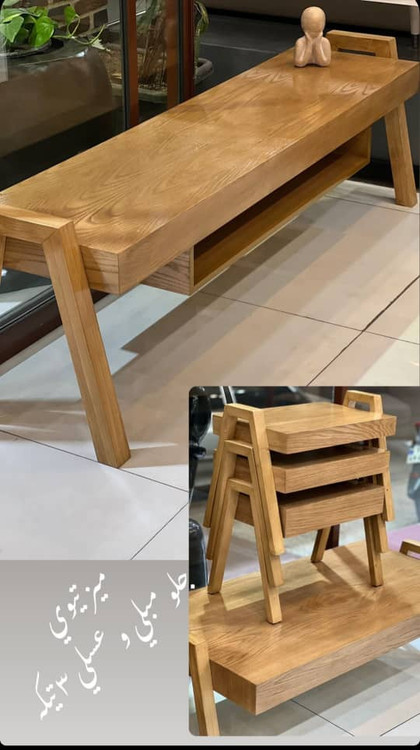 جلو مبلی و عسلی پالونیا مدل دنیز