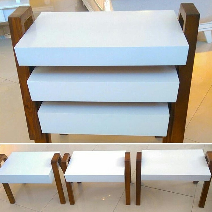 جلو مبلی و عسلی پالونیا مدل دنیز