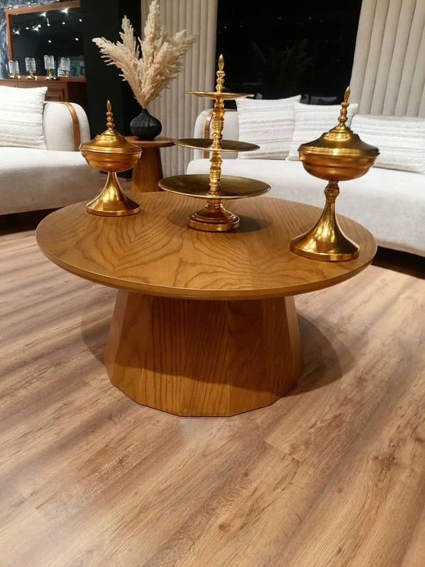 جلو مبلی و عسلی پالونیا مدل قارچی