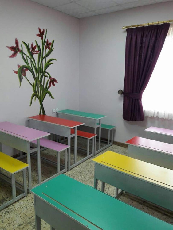 نیمکت سه نفره مدرسه پالونیا مدل بهار