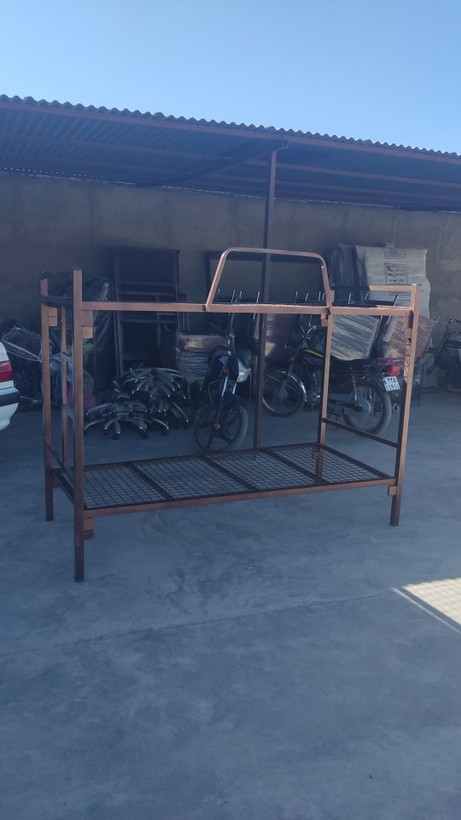 تخت دوطبقه فلزی پروفیلی(سربازی) پالونیا