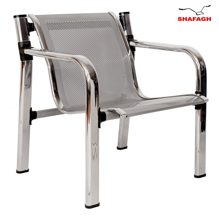 صندلی انتظار پانچی و خطی یک نفره شفق مدلF251