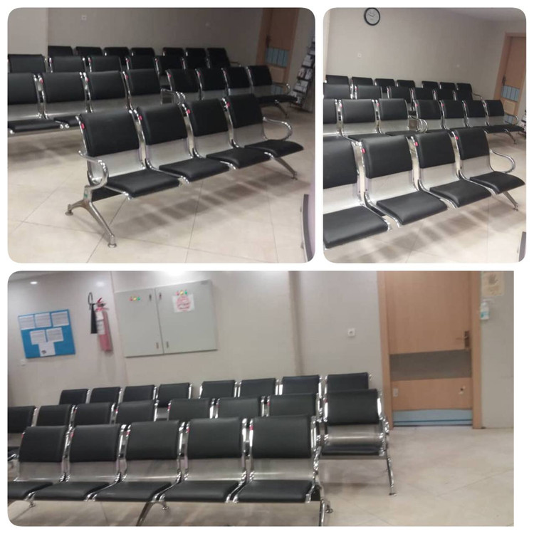 صندلی انتظار پانچی و خطی چهارنفره شفق مدل H154