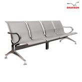 صندلی انتظار پانچی و خطی چهارنفره شفق مدل H154