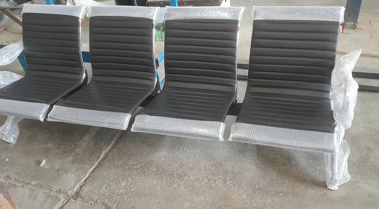 صندلی انتظار پانچی و خطی چهارنفره شفق مدل H154