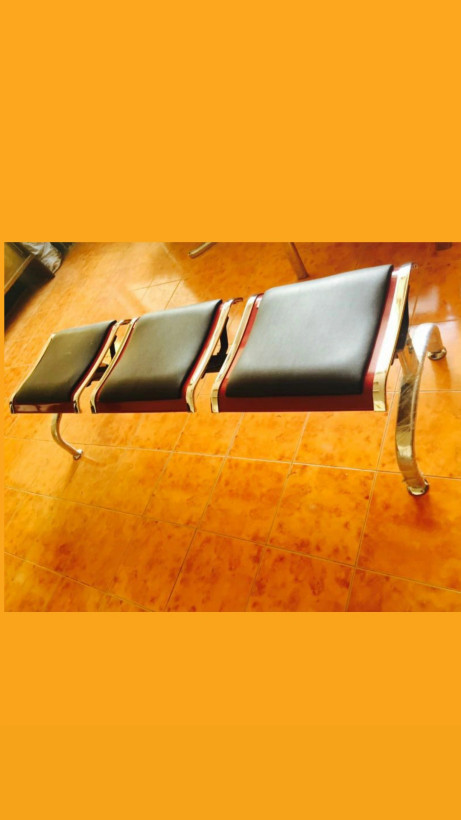 نیمکت پانچی سه نفره بدون پشتی شفق مدل BT 453