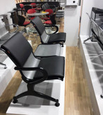 صندلی انتظار پانچ و خطی دو نفره میزبان دارشفق مدل HB152