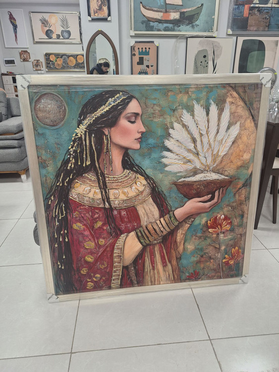 تابلو دکوراتیو پالونیا مدل نیکا کد 01