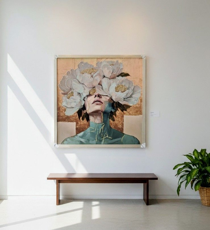 تابلو دکوراتیو پالونیا مدل نیکا کد 02