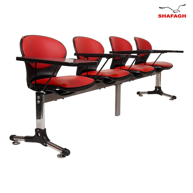 صندلی صدفی چهار نفره دانشجویی شفق مدل NMT112