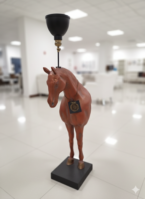 آباژور ایستاده مدرن پالونیا مدل اسب