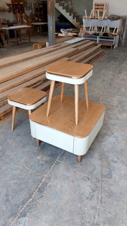 ست جلو مبلی و عسلی پالونیا مدل هرمس