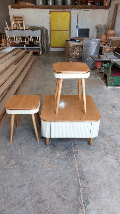 ست جلو مبلی و عسلی پالونیا مدل هرمس