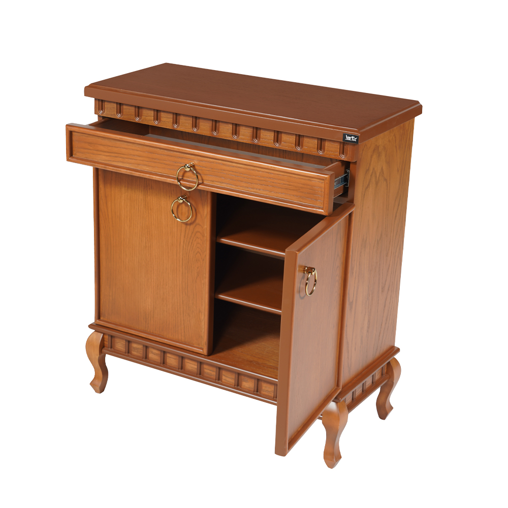 جاکفشی چوبی پالونیا مدل رومی