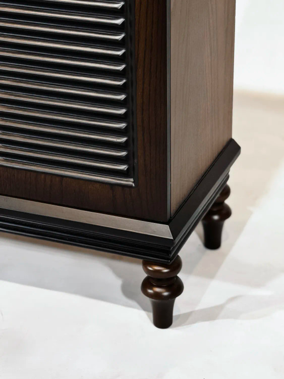 جاکفشی چوبی پالونیا مدل الین