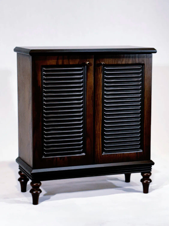 جاکفشی چوبی پالونیا مدل الین