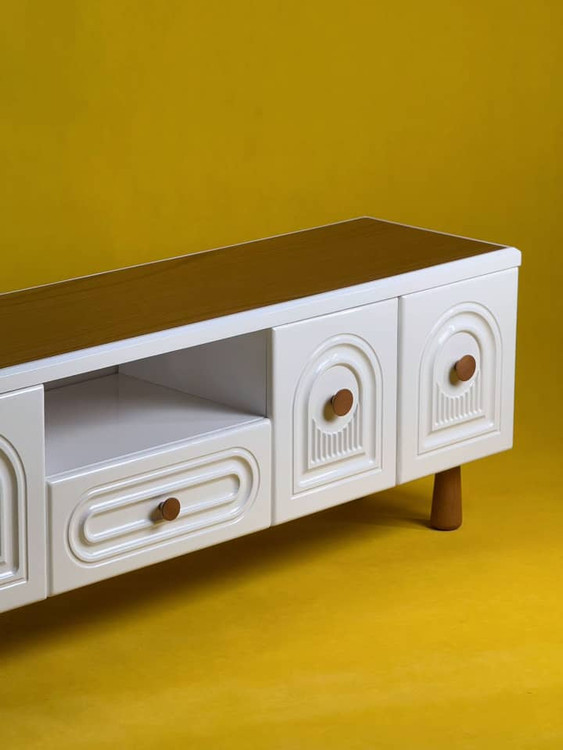 میز تی وی (تلویزیون) چوبی پالونیا مدل 209