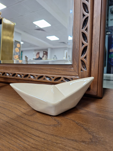 مجسمه سرامیکی مدل قایق کاردستی