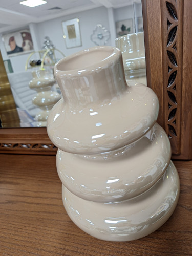 گلدان سرامیکی مدل سه پله بزرگ