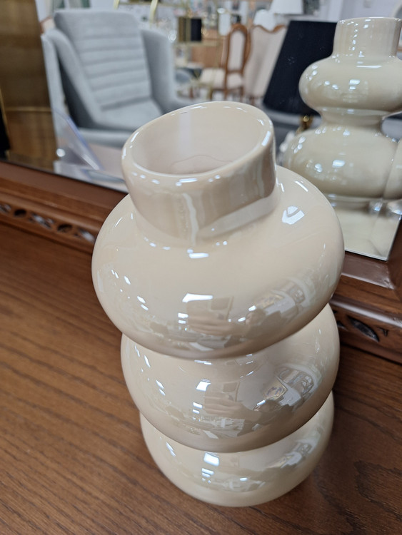 گلدان سرامیکی مدل سه پله متوسط