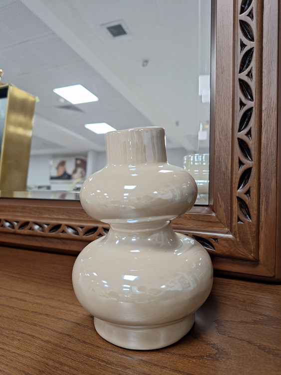 گلدان سرامیکی مدل دو پله