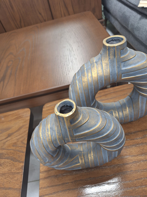 گلدان دکوراتیو دو سایز مدل دوناتی