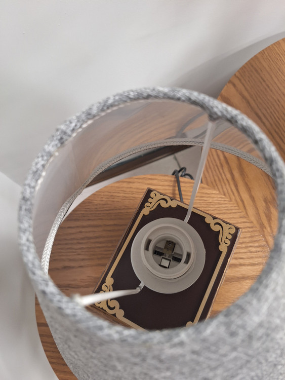 آباژور رومیزی مدل پایه کتاب بسته