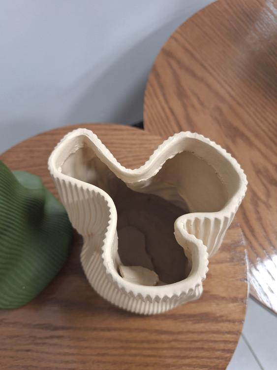 گلدان دکوراتیو دوسایز مدل دفرمه