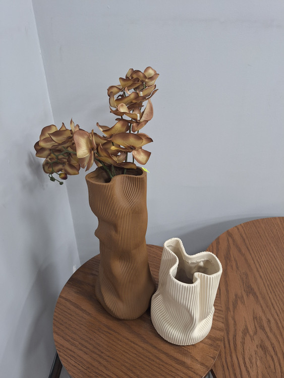 گلدان دکوراتیو دوسایز مدل دفرمه