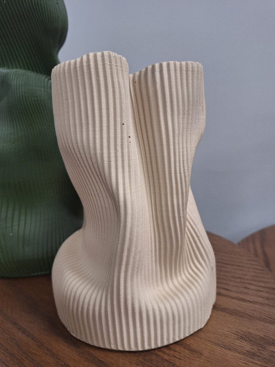 گلدان دکوراتیو دوسایز مدل دفرمه