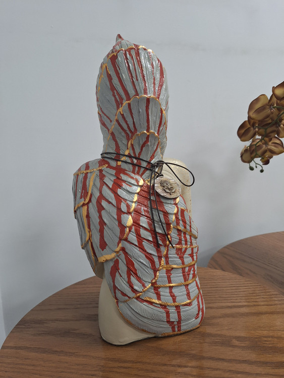 مجسمه دکوراتیو مدل بانوی برگی