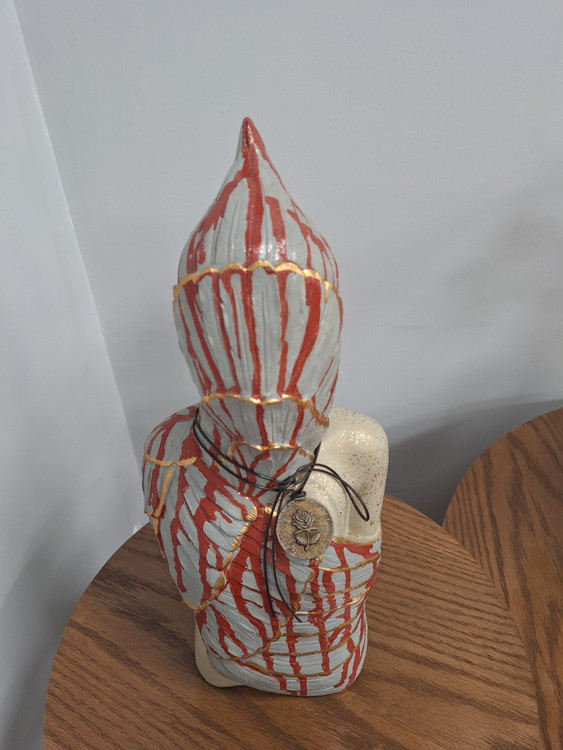 مجسمه دکوراتیو مدل بانوی برگی