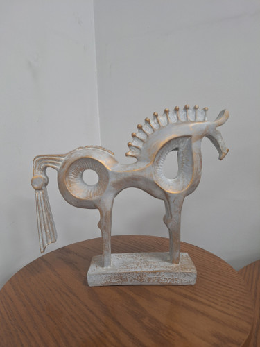 مجسمه دکوراتیو مدل اسب باستانی