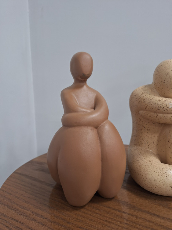 مجسمه دکوراتیو مدل دوتایی افسوس