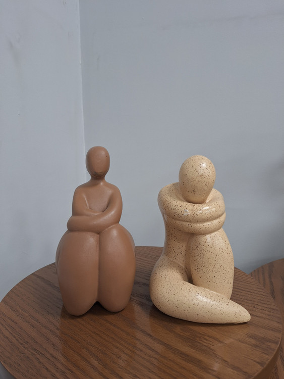 مجسمه دکوراتیو مدل دوتایی افسوس