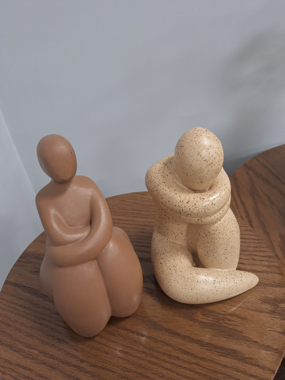 مجسمه دکوراتیو مدل دوتایی افسوس